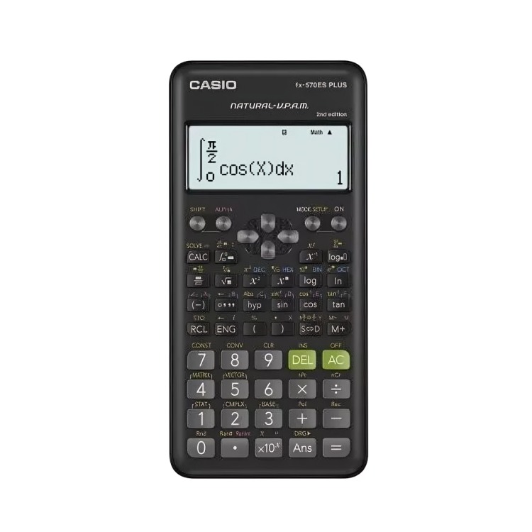 CALCULADORA CASIO CIENTIFICA FX-570 ES PLUS NEGRO - 2