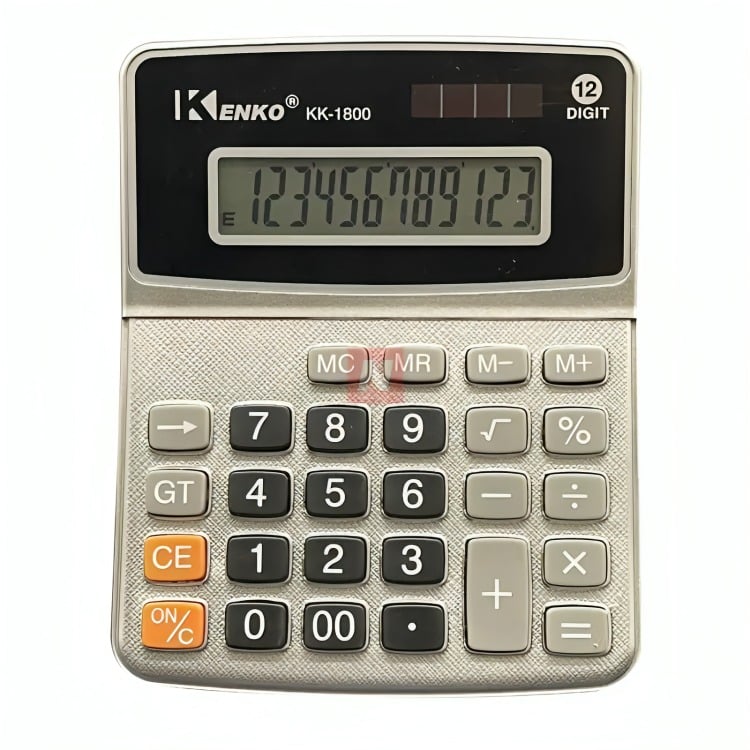 CALCULADORA ELECTRÓNICA DE ESCRITORIO KK-3864B - 1