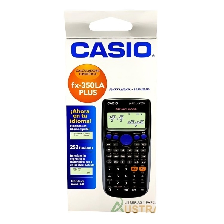 CALCULADORA CASIO CIENTIFICA FX-350LA PLUS - 2