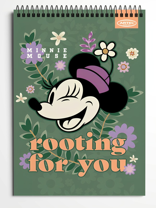 PACK 6PCS CROQUERA 21X32 80HJ MINNIE SPRING ARTEL 2856 - 2