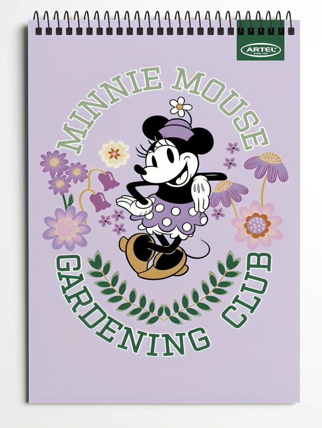 PACK 6PCS CROQUERA 21X32 80HJ MINNIE SPRING ARTEL 2856 - 3