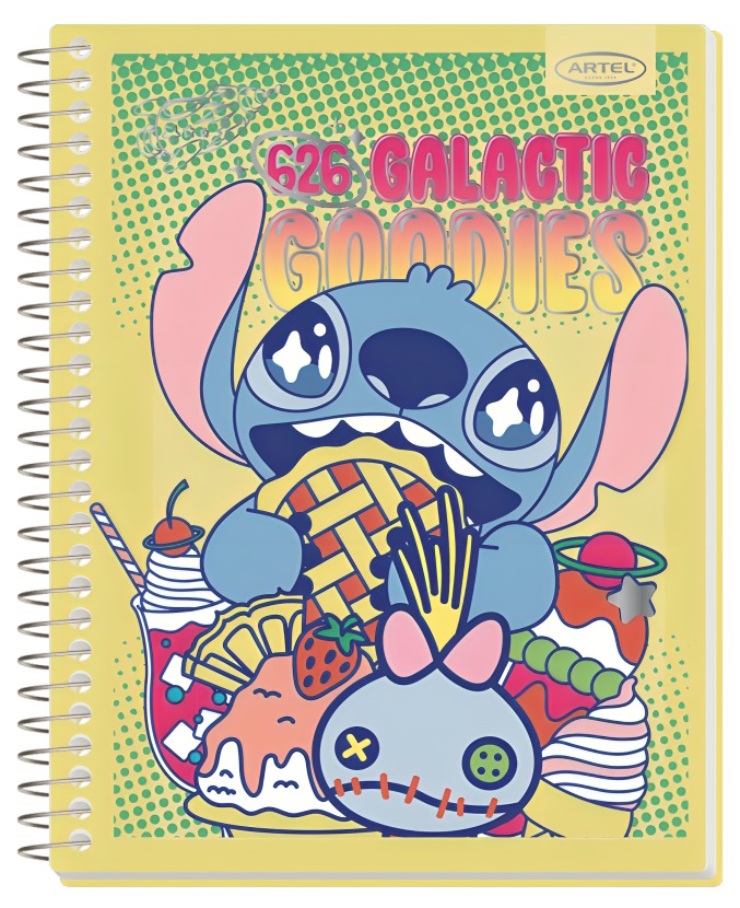 PACK 4PCS CUADERNOS ESPECIAL 150HJ STITCH FOODIE - 2