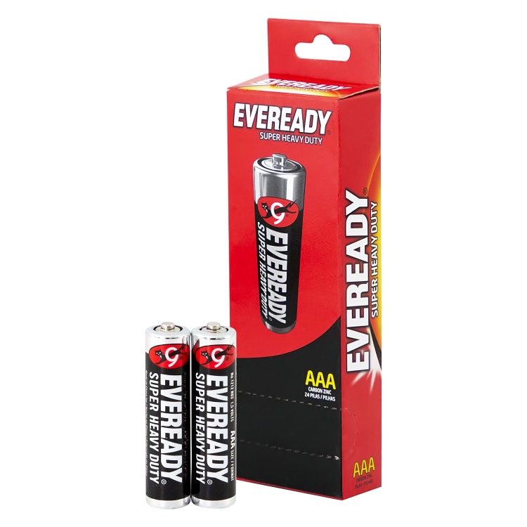 PILA DE CARBON EVEREADY AAA X 24 - 1