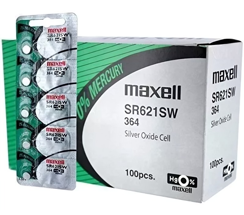 PILA DE RELOJ MAXELL SR-621 - 1