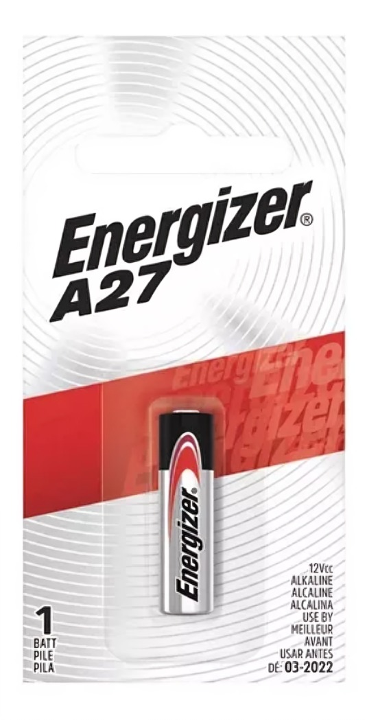 PILA DE CONTROL ENERGIZER 27A - 2