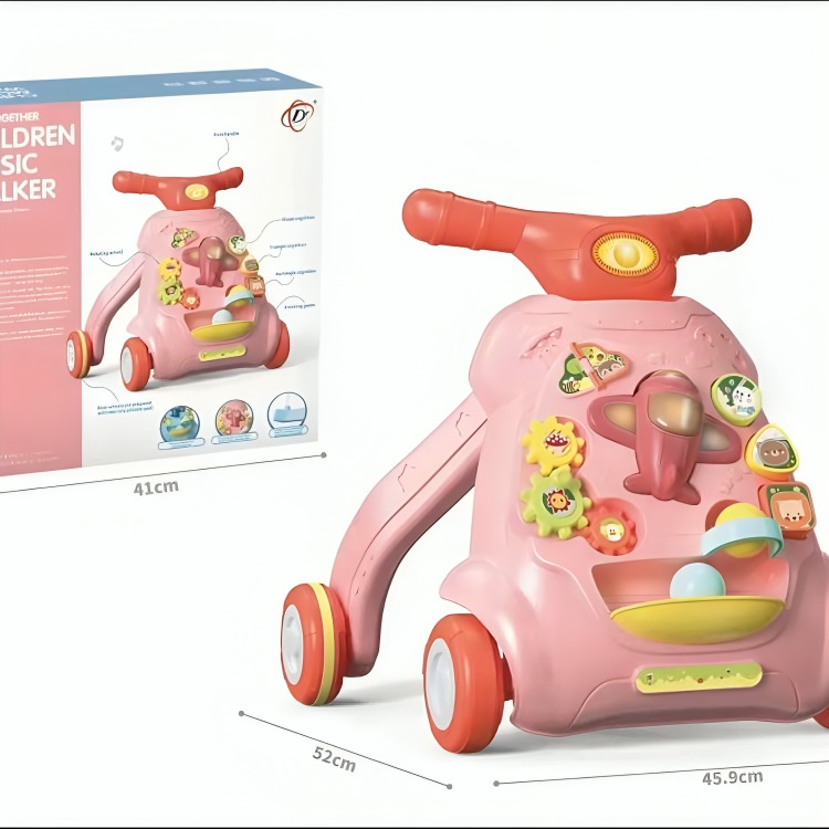 CAMINADOR BEBE AÉREO ROSADO - 2
