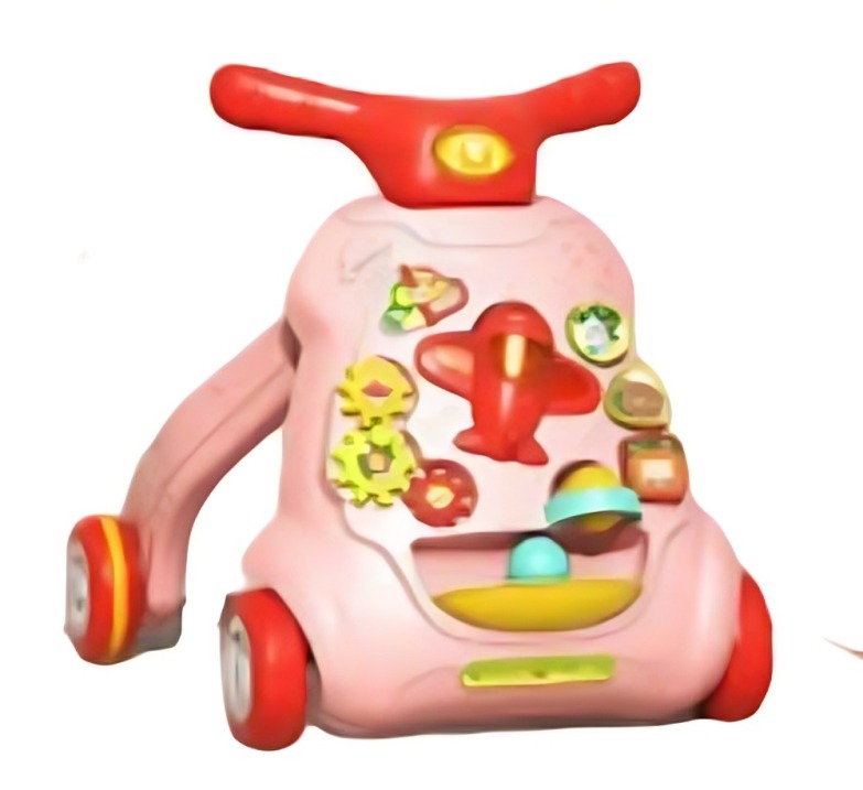 CAMINADOR BEBE AÉREO ROSADO - 3
