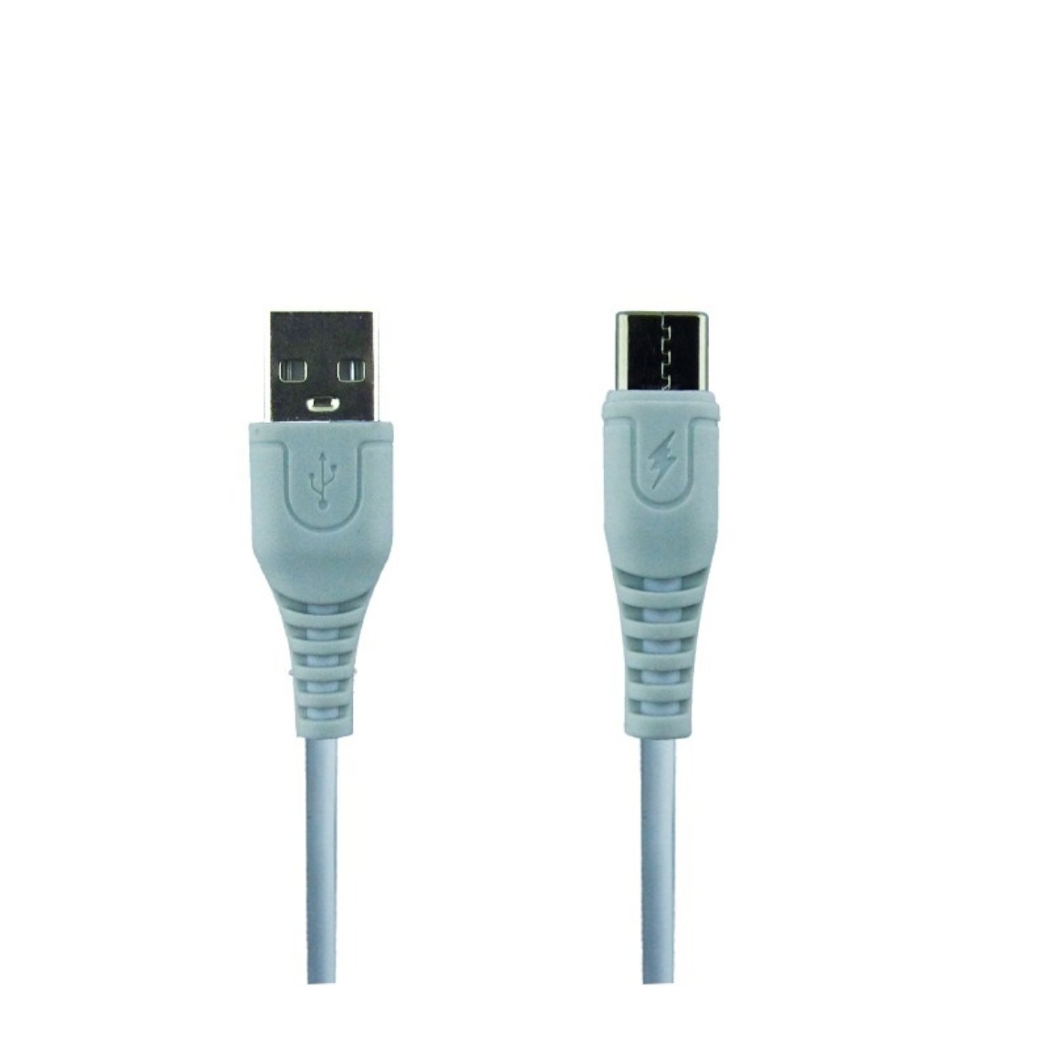 OEM CABLE USB A TYPE-C MOD.HR-X02 6 AMP 1 METRO HOORY BLANCO ALTA CALIDAD EN CAJA