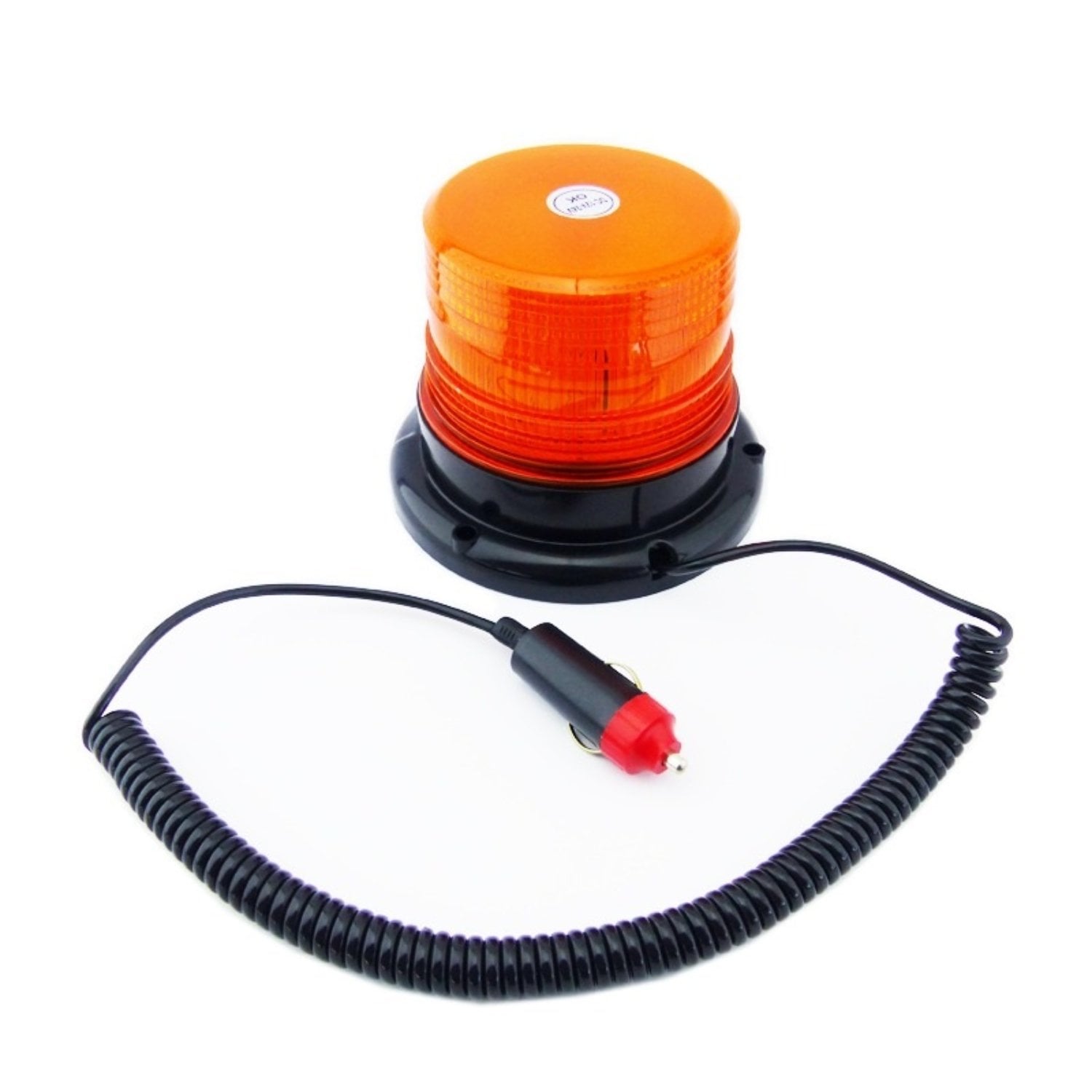 BALIZA LED CON IMAN STROBO 12-24 VOLT PARA VEHICULO AMBAR CAJA - 2