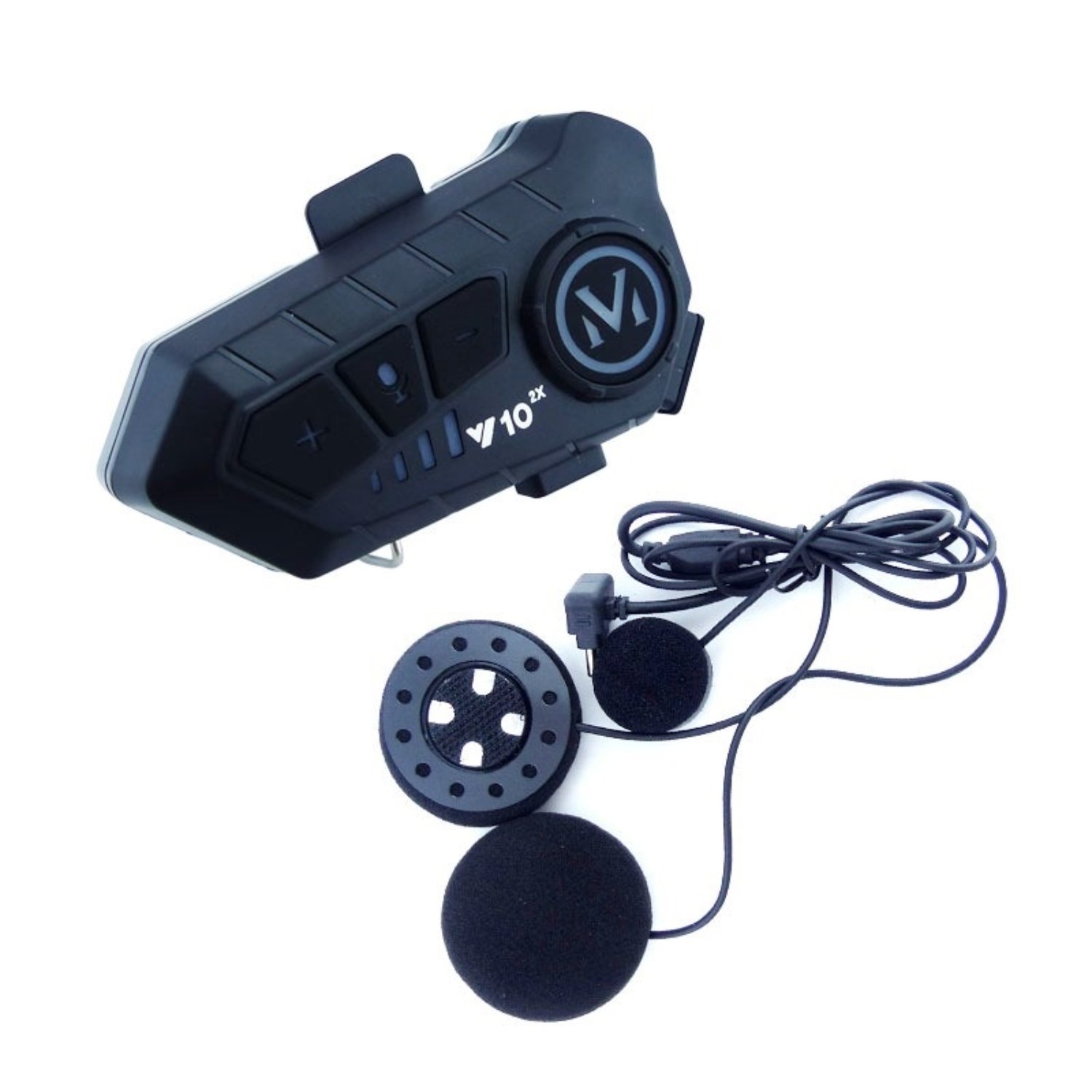 INTERCOMUNICADOR BLUETOOTH PARA CASCO MOD.Y-10 INTERCOMUNICADOR CON LUZ RECARGABLE - 4