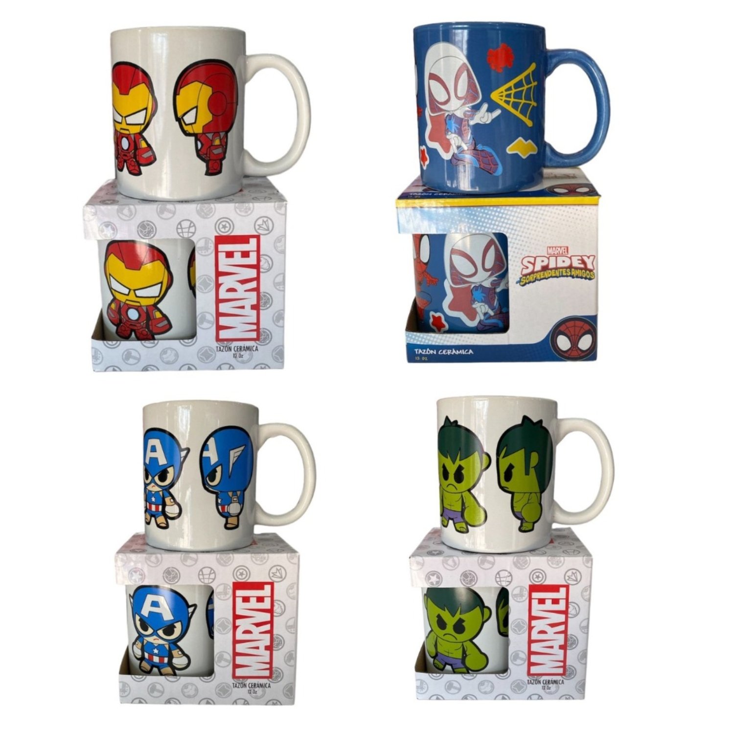 TAZON 12 OZ COLECCIÓN MARVEL IRON MAN - 2