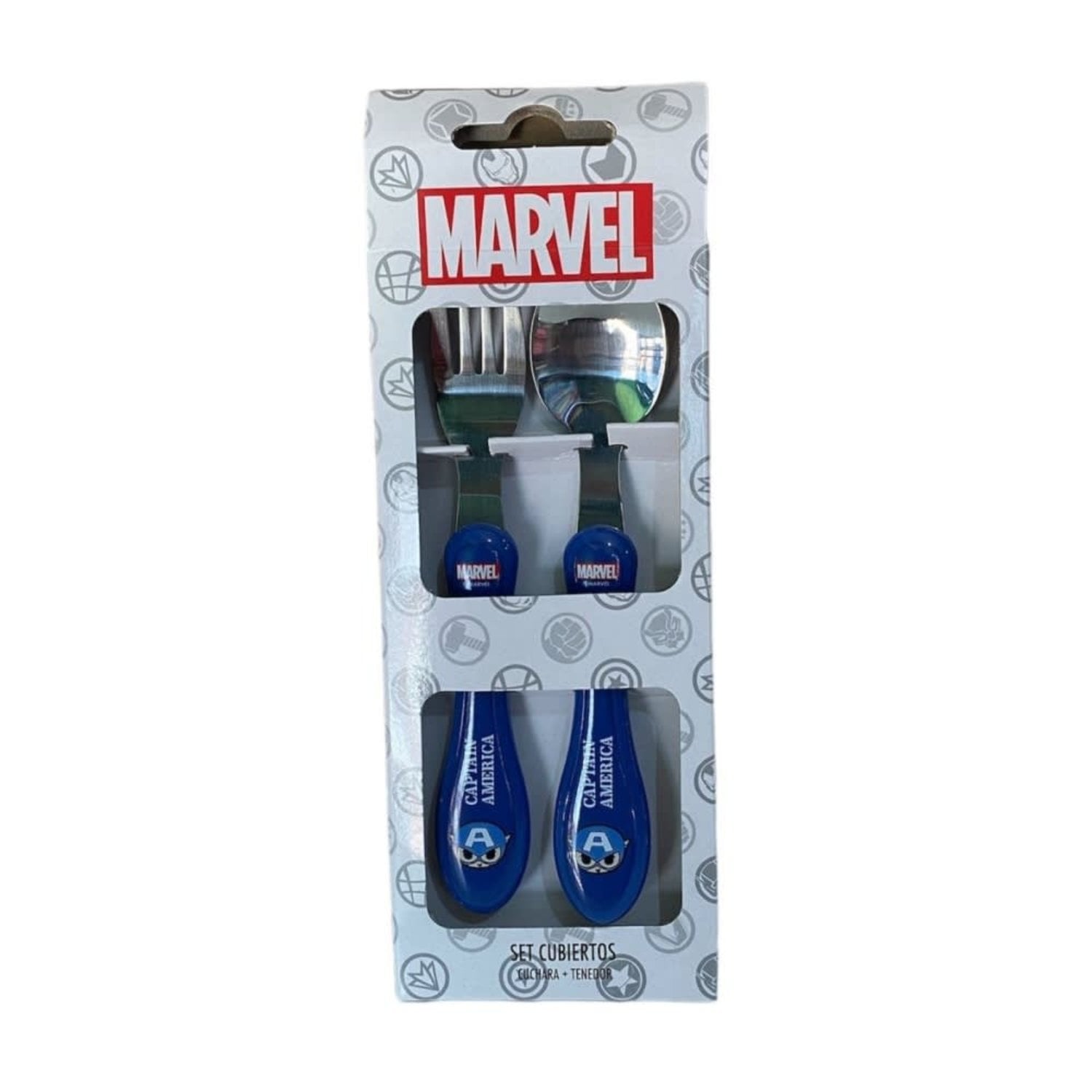 SET CUBIERTO COLECCIÓN MARVEL CAPITAN AMERICA - 1