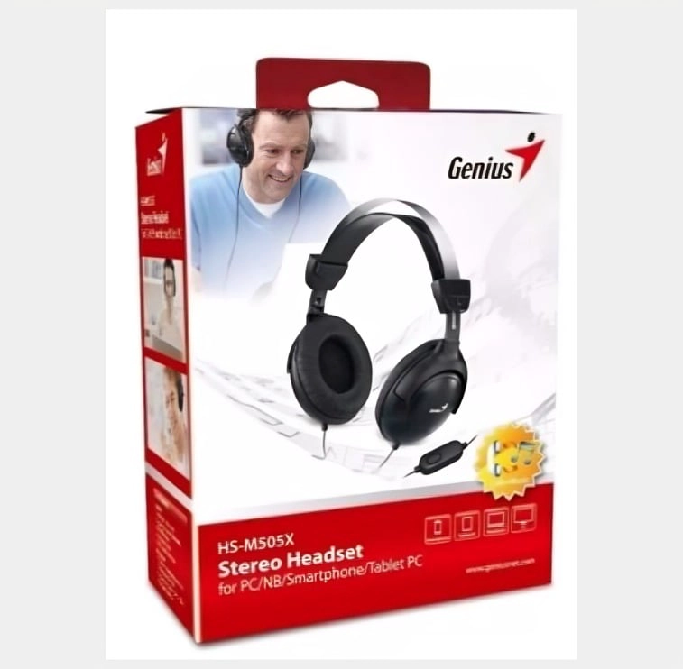 AUDIFONO CON MICROFONO GENIUS - 2