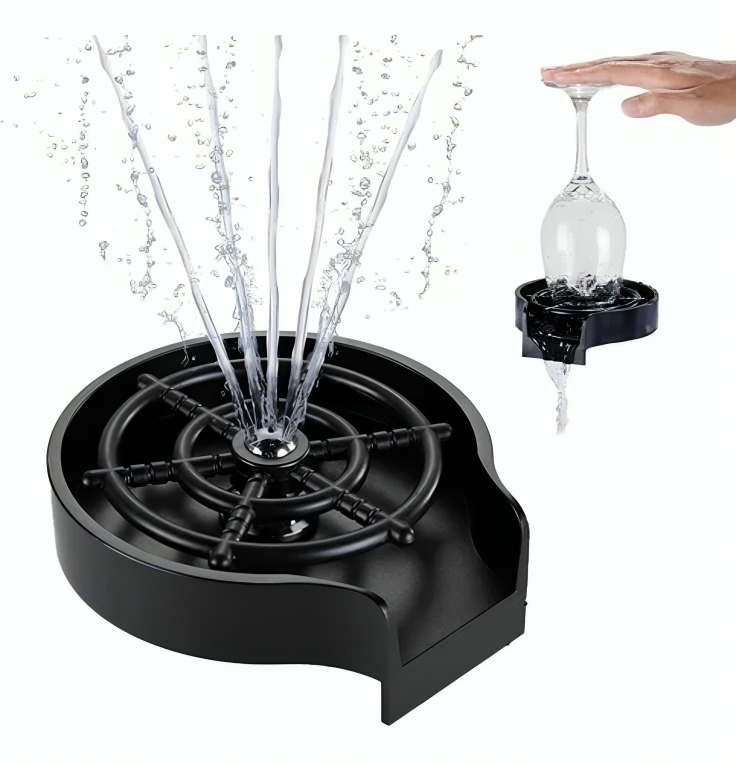 LAVADOR ENJUAGADOR DE VASOS Y COPAS AUTOMÁTICO - 1