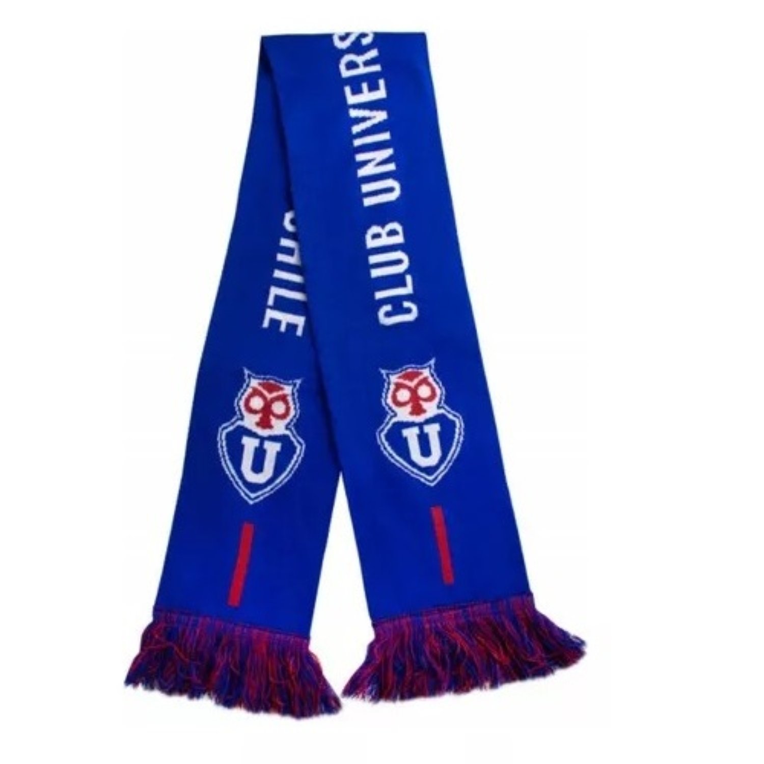 BUFANDA UNIVERSIDAD DE CHILE LICENCIADA TITANIO COLOR AZUL - 2