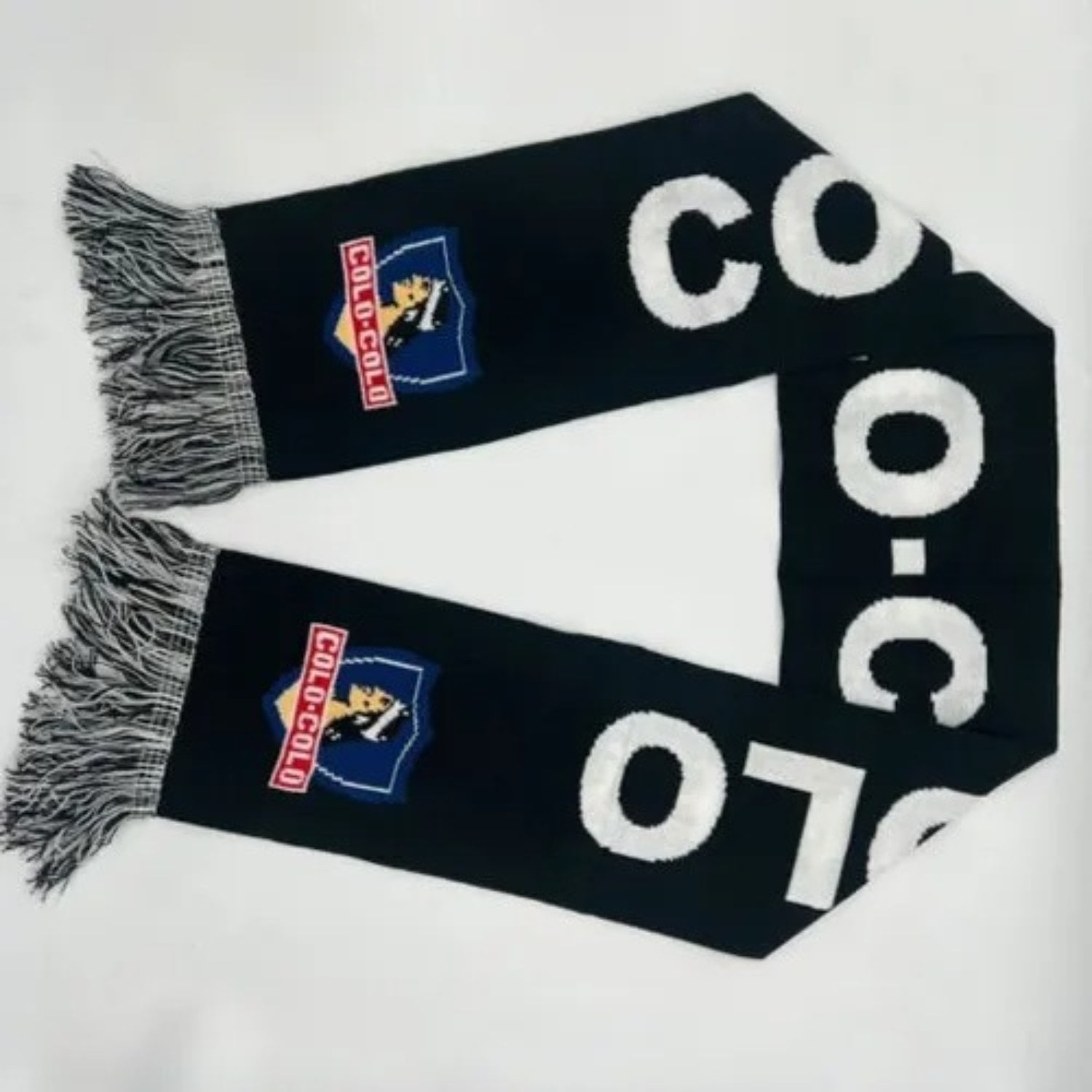 BUFANDA COLO COLO LICENCIADA TITANIO COLOR NEGRO - 3