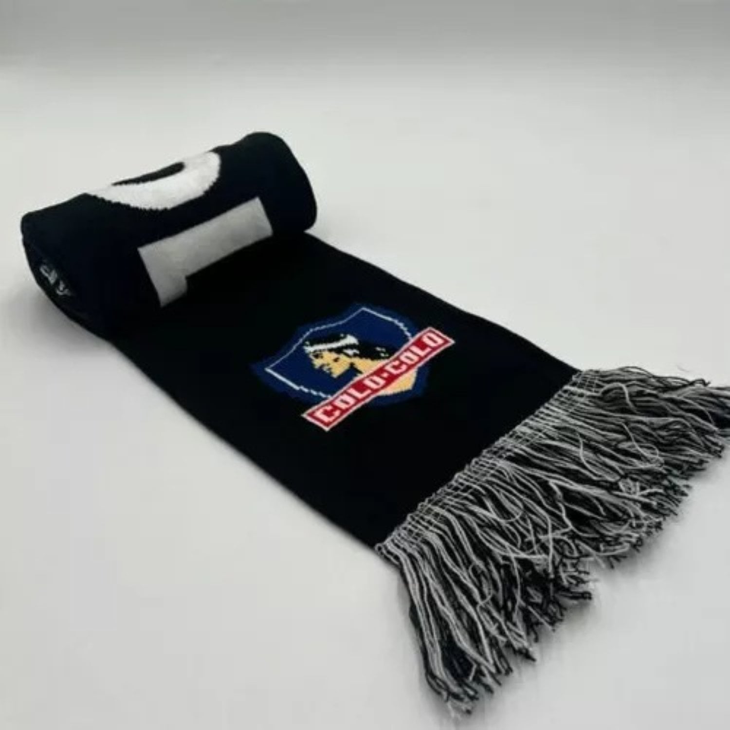 BUFANDA COLO COLO LICENCIADA TITANIO COLOR NEGRO - 5