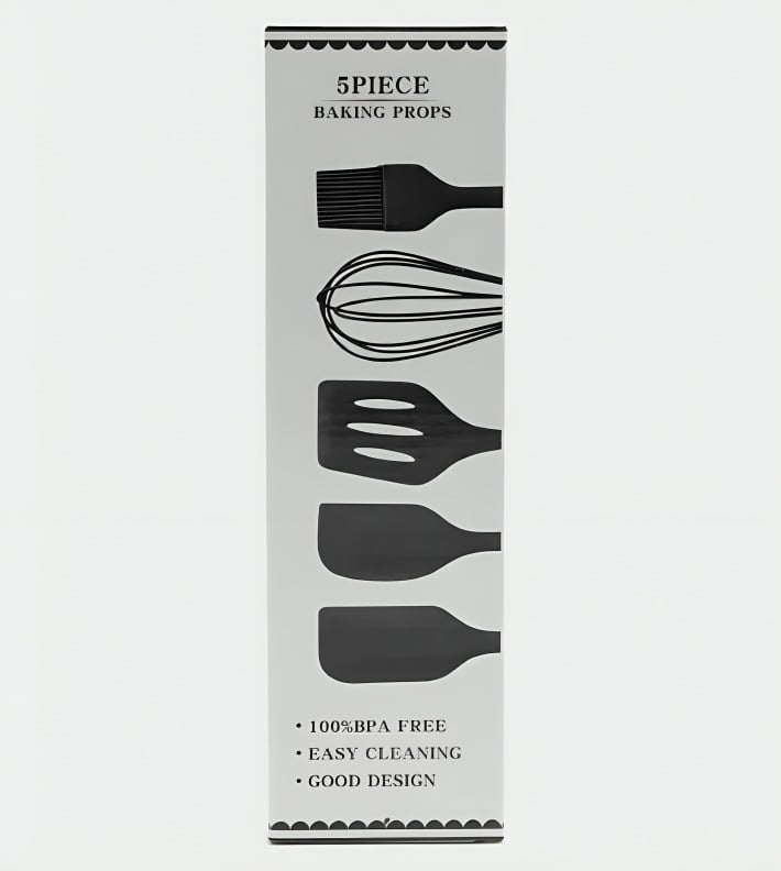 JUEGO DE UTENSILIOS DE COCINA 5 PIEZAS - 1