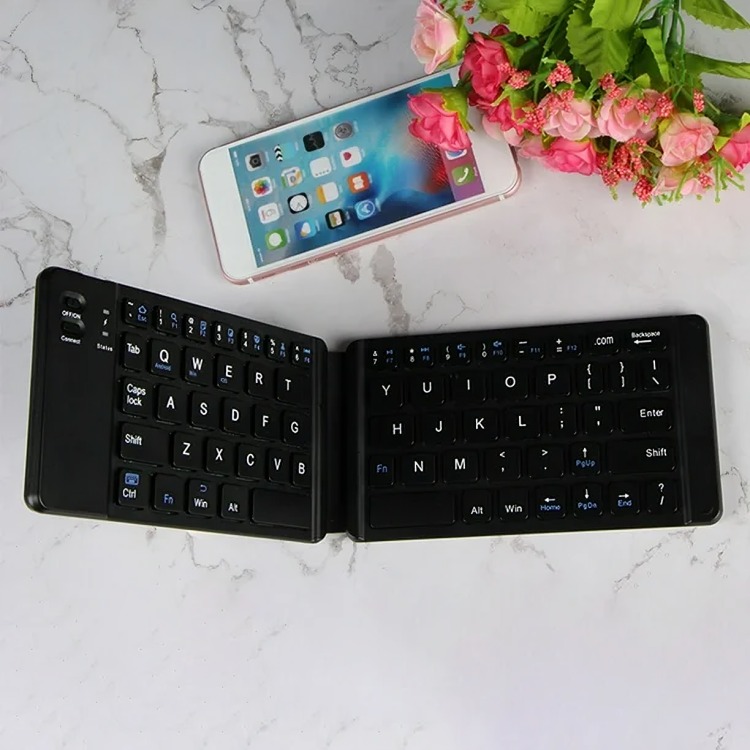 MINI TECLADO INALAMBRICO PLEGABLE PORTATIL BLUETOOTH - 2