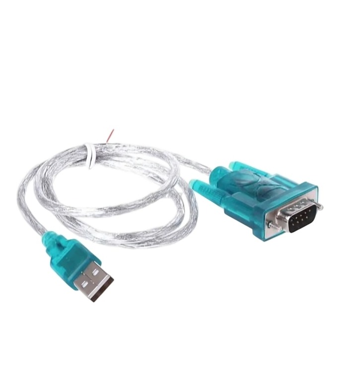 CABLE ADAPTADOR DE CONEXIÓN USB A RS232, D-SUB, DB, 9 PIN 1M - 2