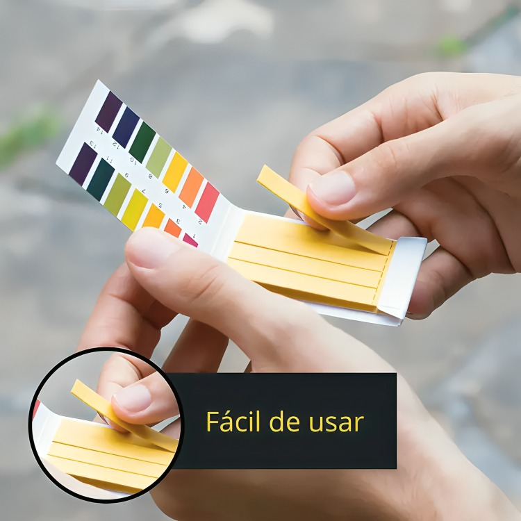 80 TIRAS DE PAPEL PARA MEDIR PH 1-14 UNIVERSAL - 2
