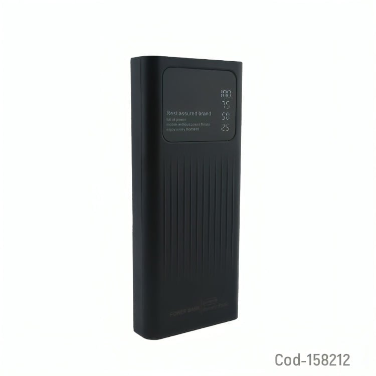BATERIA EMERGENCIA 2 USB 20.000 MAH CON LINTERNA - 1