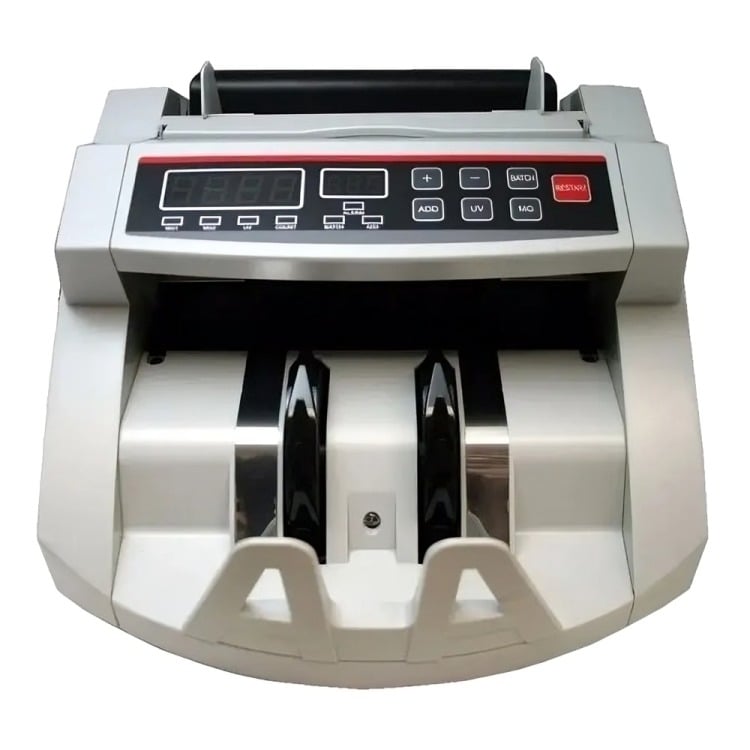 CONTADOR DE BILLETES DINERO PROFESIONAL CON DETECTOR - 1