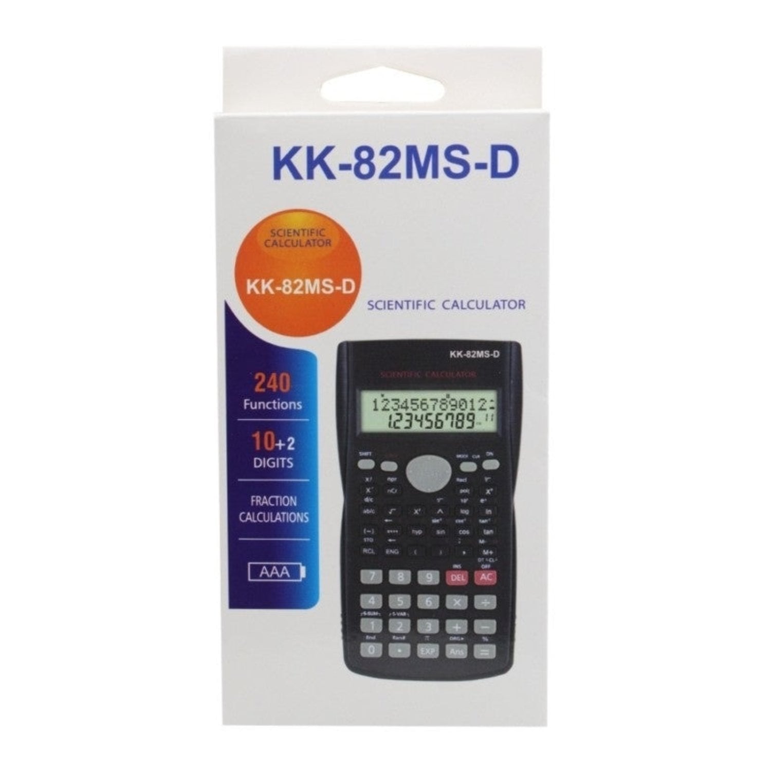 CALCULADORA CIENTIFICA KK-82MS-D 240 FUNCIONES - 2
