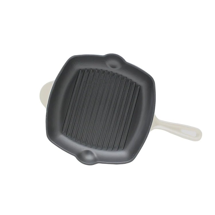 SARTEN GRILL IRON CAST 28CM WHITE KEEP - 1