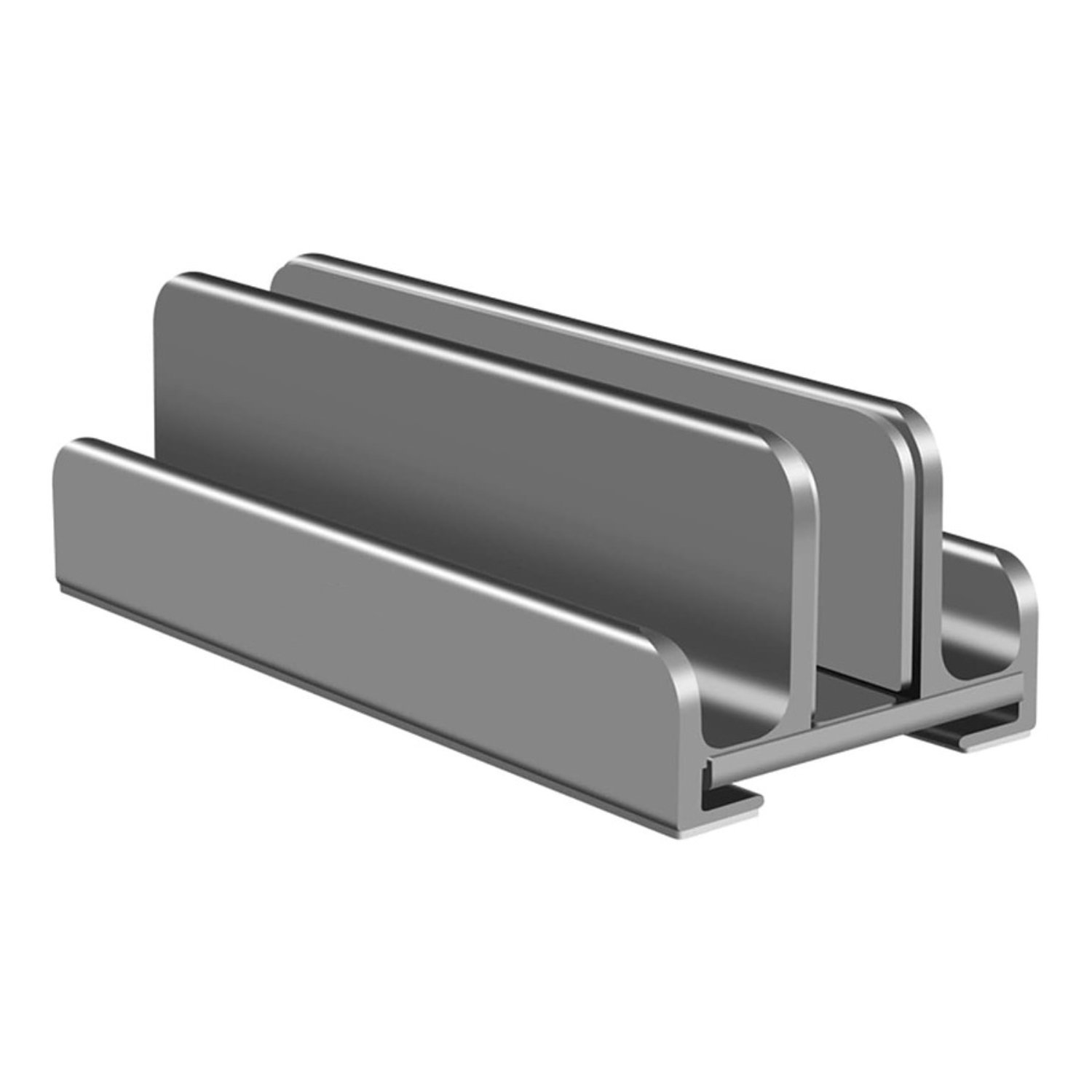SOPORTE BASE VERTICAL ALUMINIO PARA NOTEBOOK SMARTPHONE - 1