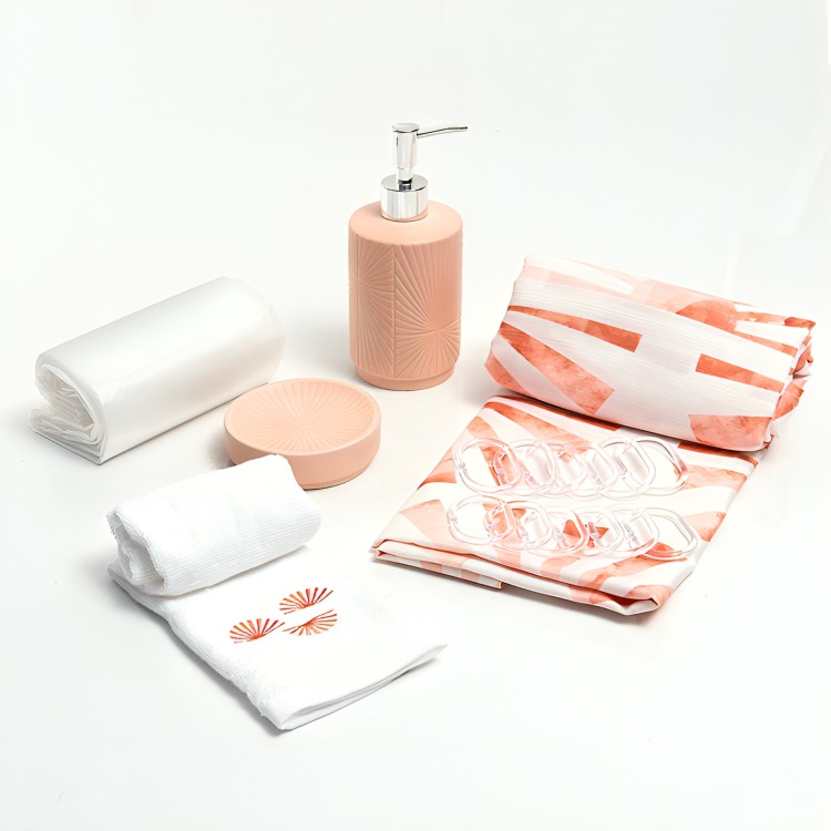 SET DE BAÑO EN CAJA 6 PIEZAS / RAPEL – MASHINI - 3