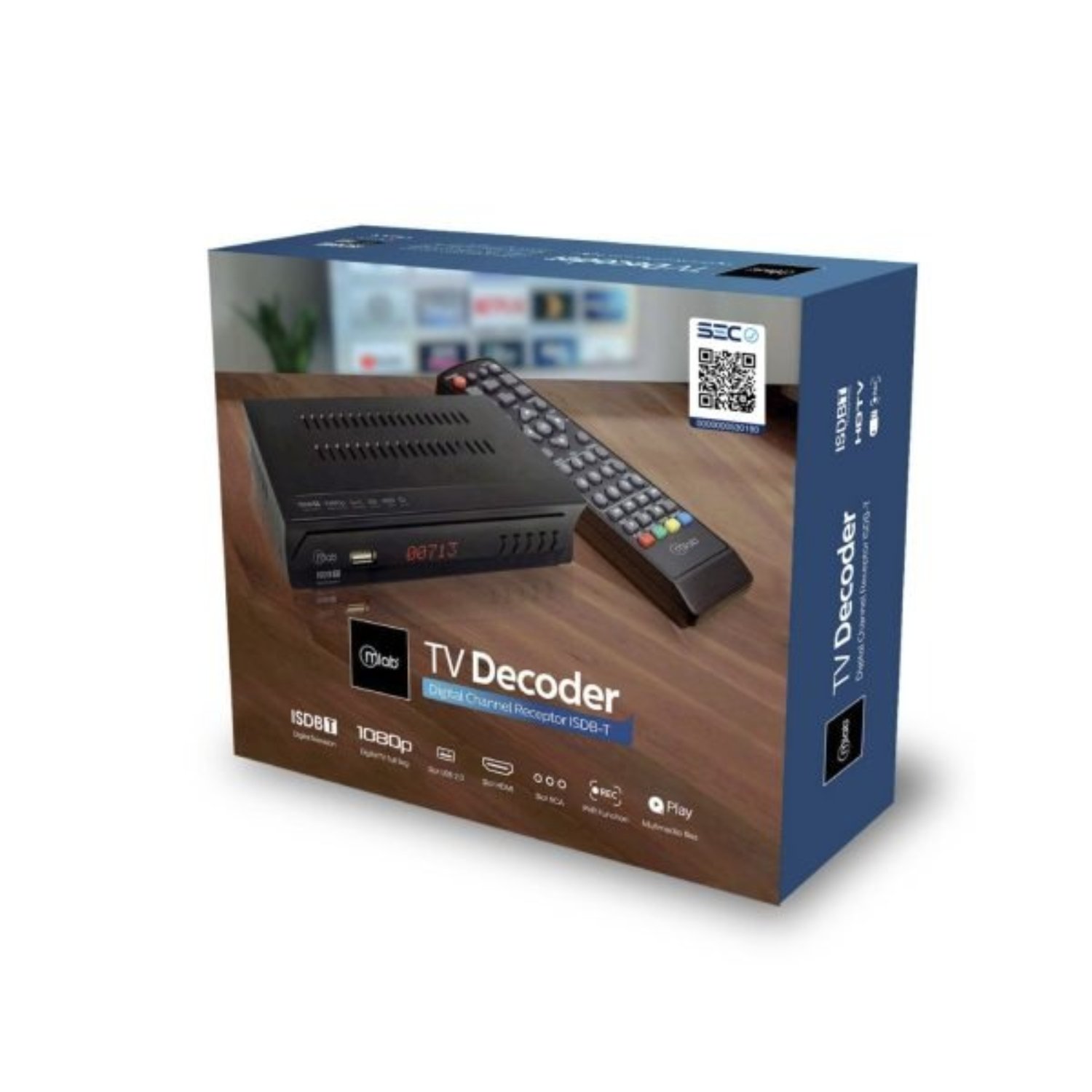 DECODIFICADOR SINCRONIZADOR PARA TV MLAB 9407 - 5