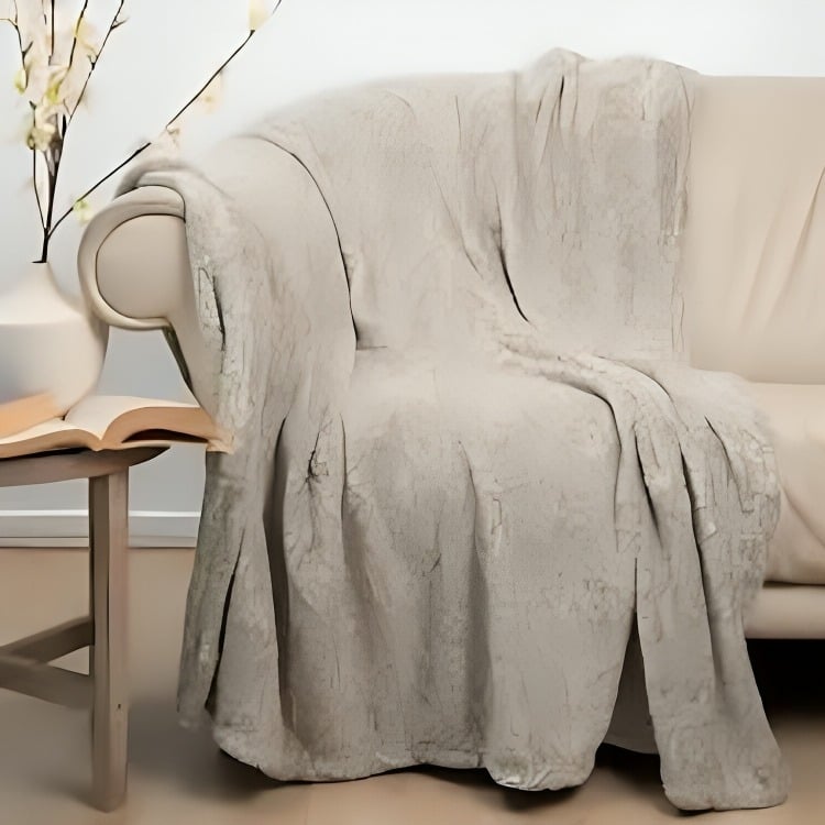 MANTA FLANNEL OUTBOSS DELUXE TAUPE – DORAL 127×152 CM. - 2