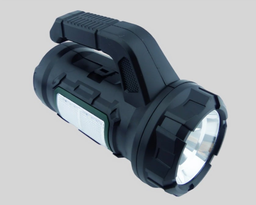 LAMPARA SOLAR DE 51 LED MAS 3 LED COB DUO COLOR MODELO HEL-6889T A 45 WATT RECARGABLE - 1