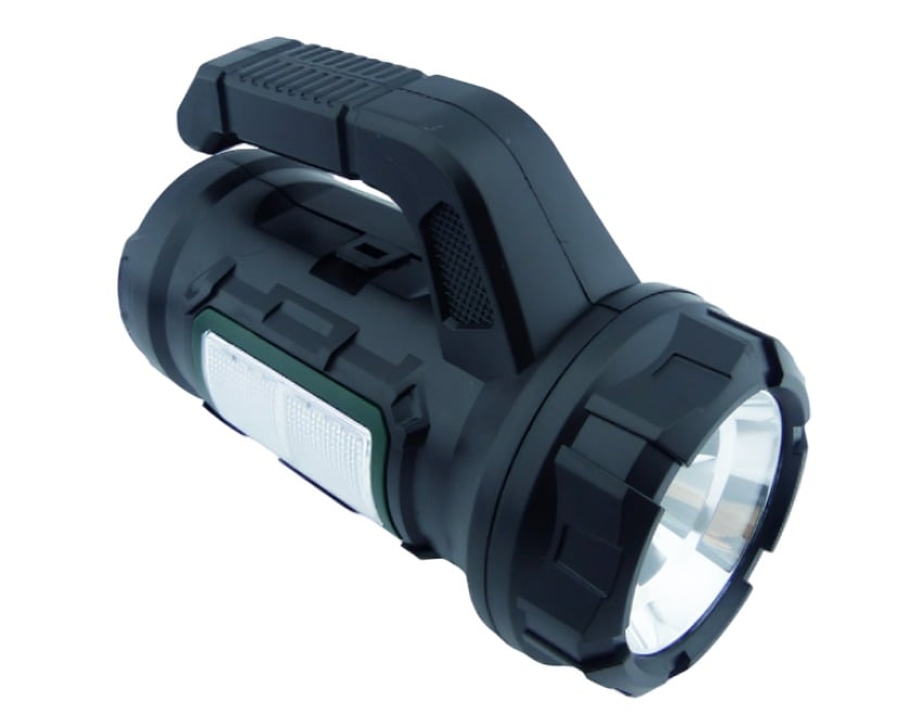 LAMPARA SOLAR DE 51 LED MAS 3 LED COB DUO COLOR MODELO HEL-6889T A 45 WATT RECARGABLE - 2