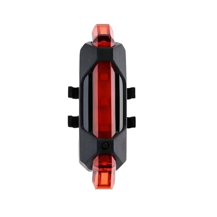 LUCES LED RECARGABLES PARA BICICLETA EN COLOR ROJO - 2