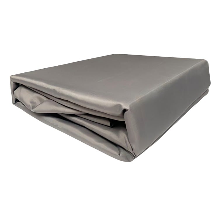 JUEGO DE SÁBANAS MARINA LISA 1.5 PLAZAS GRIS OSCURO - 2