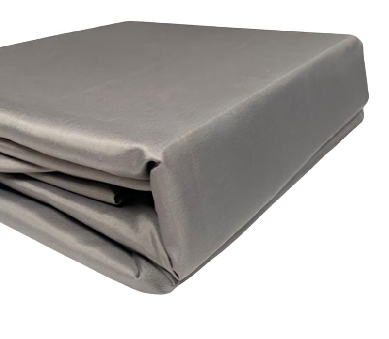 JUEGO DE SÁBANAS MARINA LISA 1.5 PLAZAS GRIS OSCURO - 3