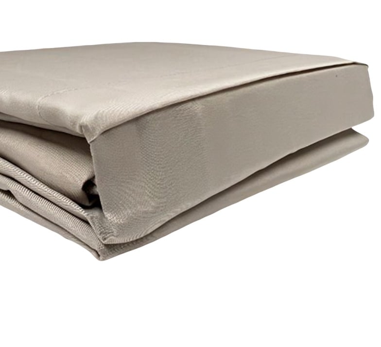 JUEGO DE SÁBANAS MARINA LISA 1.5 PLAZAS GRIS CLARO - 3