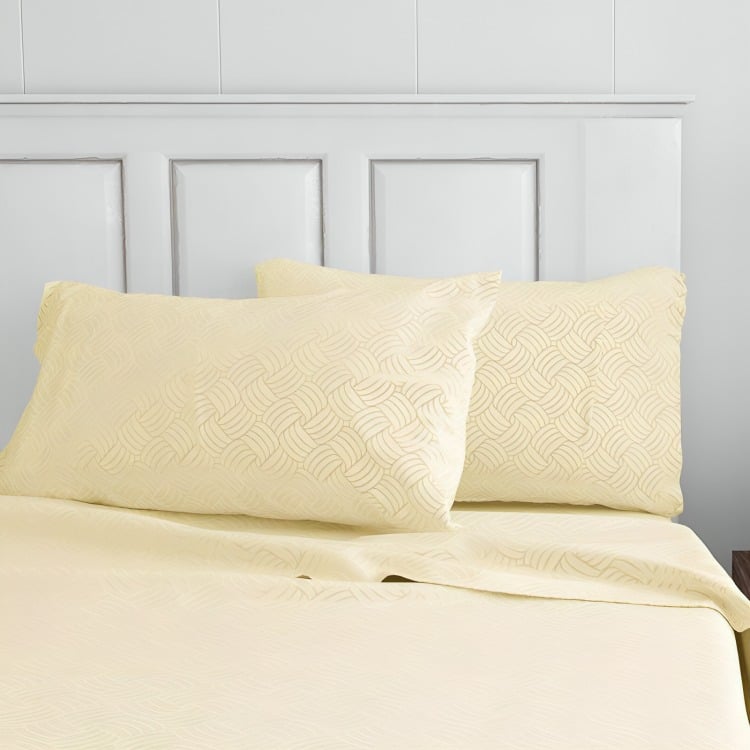 DORAL JUEGO DE SÁBANAS EMBOSSED 1,5PL CRUDO - 1