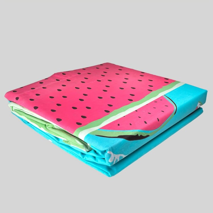 JUEGO DE SÁBANAS 144 HILOS COMPOSÉ PREMIUM 2 PLAZAS WATERMELON - 2