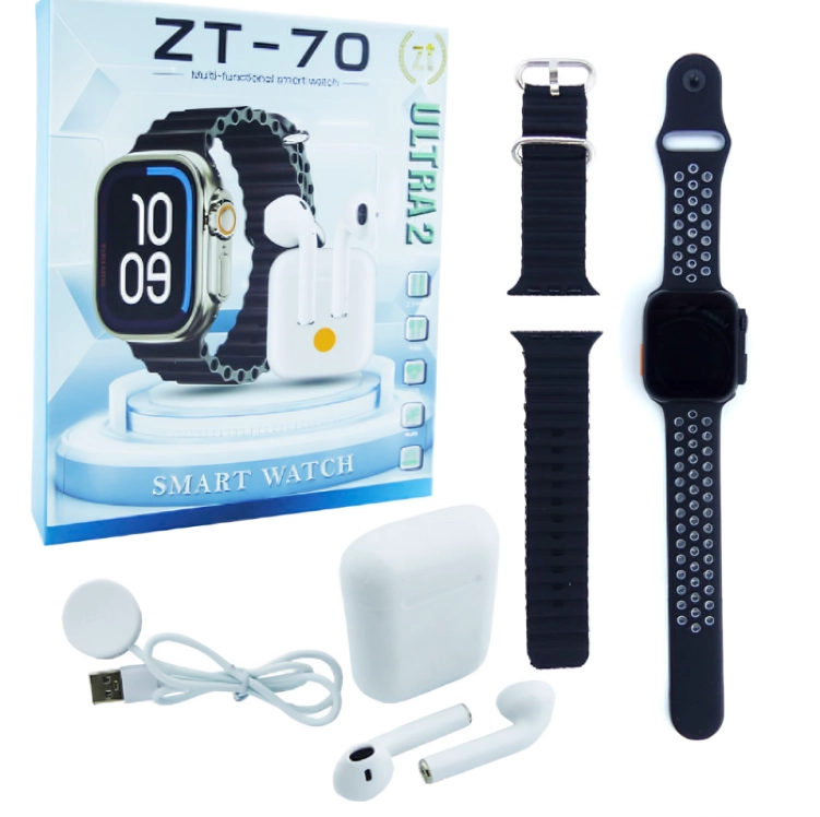 SMARTWATCH ZT-70 ULTRA2 KIT CON AUDÍFONOS - 3