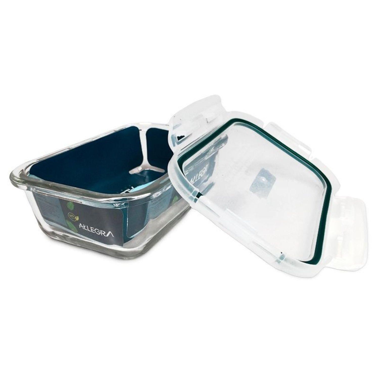 PACK X 4 CONTENEDOR HERME TICO DE VIDRIO RECTANGULAR 600 ML – INVERSIERRA - 1