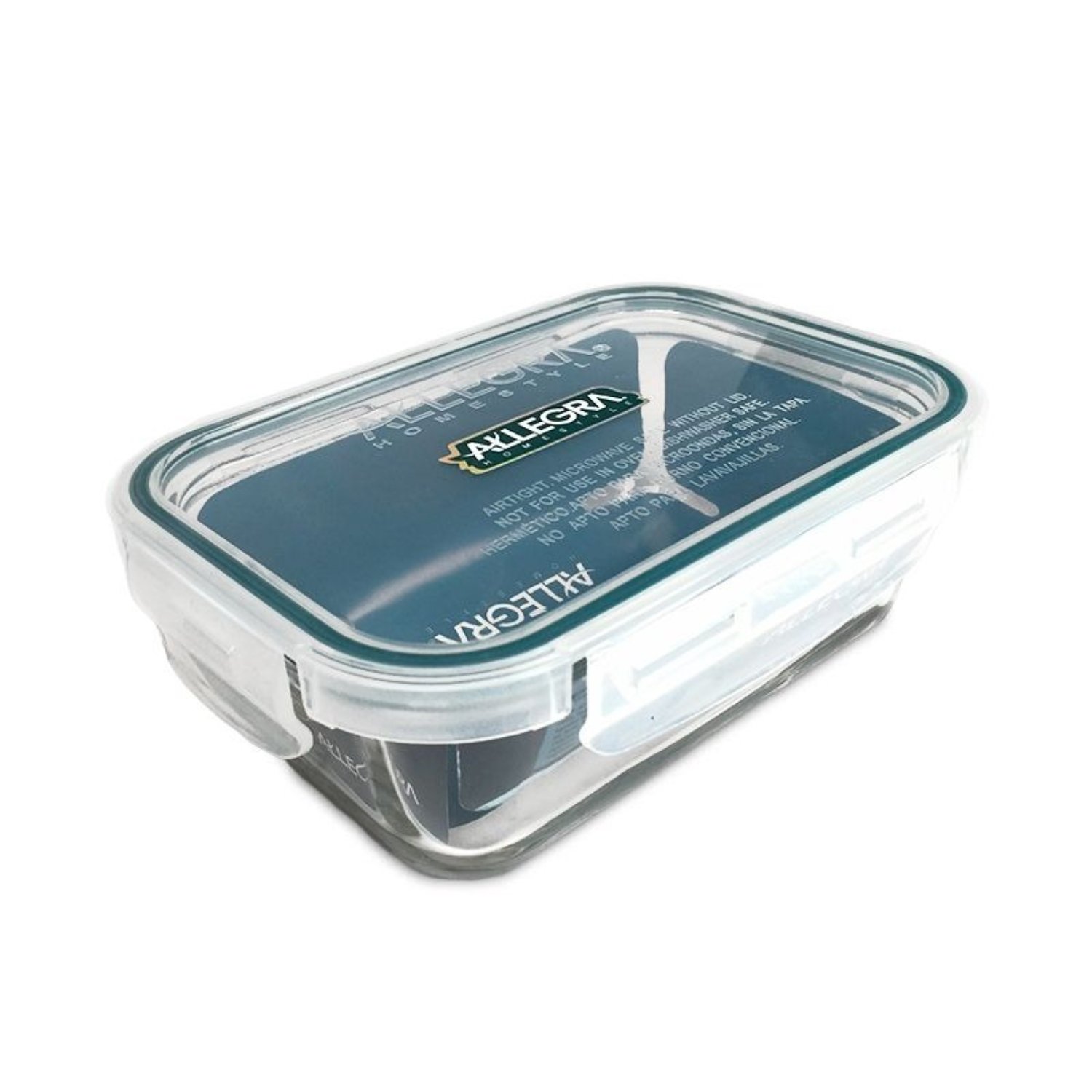 PACK X 4 CONTENEDOR HERME TICO DE VIDRIO RECTANGULAR 600 ML – INVERSIERRA - 3