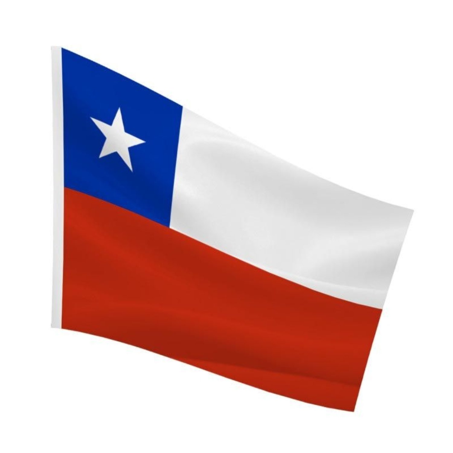 PACK X 4 BANDERAS DE CHILE ESTRELLA ESTAMPADA 60×90 CENTIMETROS – DORAL - 2