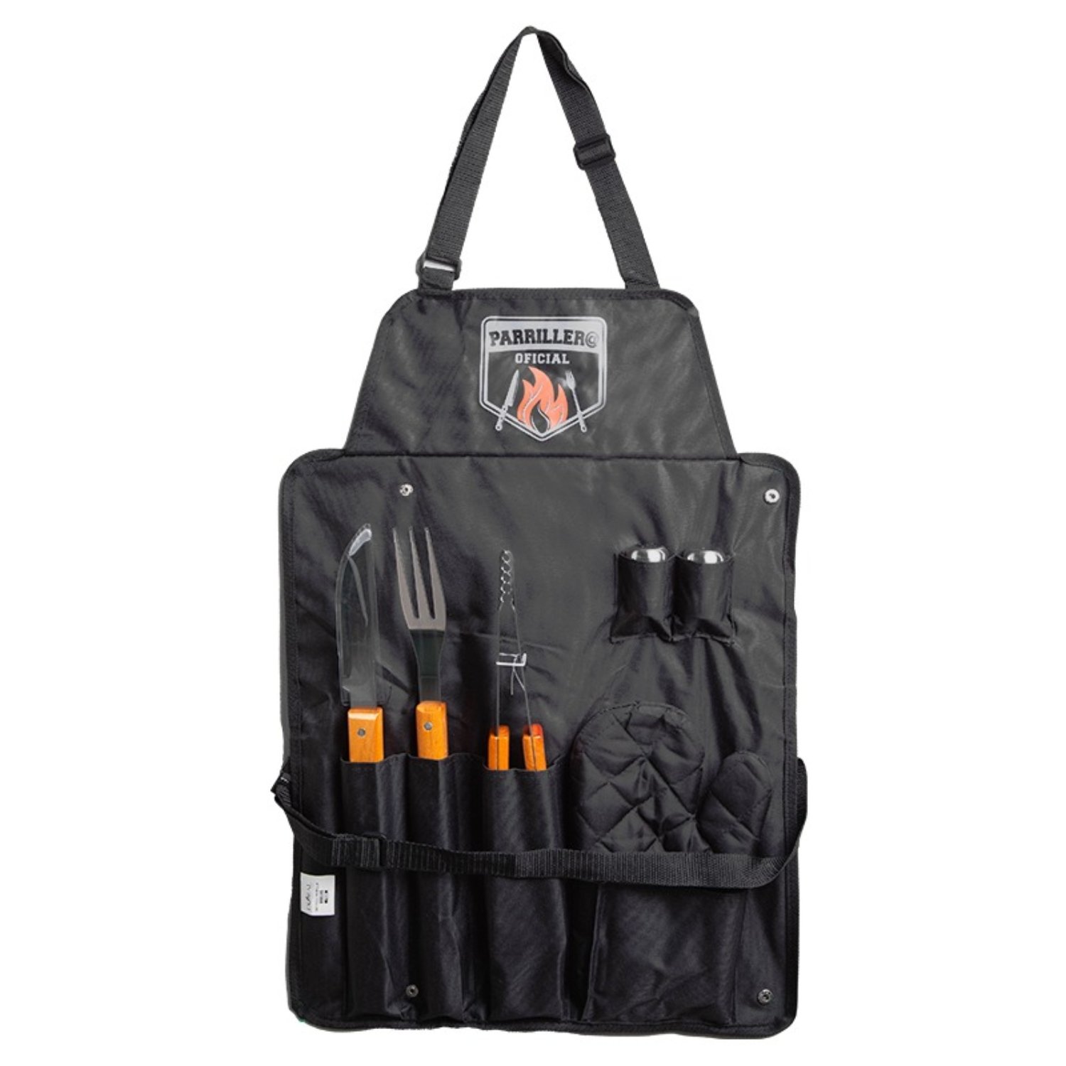 SET FULL PARRILLERO BRASAS 7 PIEZAS – DORAL - 2