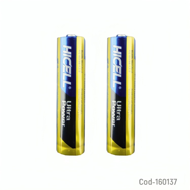 SET X6 PILA HICELL AAA PCS 1.5 VOLT ALKALINE EN BLISTER - 1