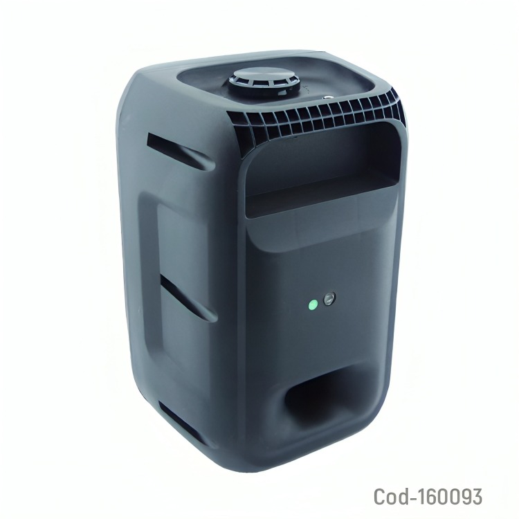 PARLANTE KARAOKE RECARGABLE PORTABLE BT 8 PULG LUZ RGB - 1