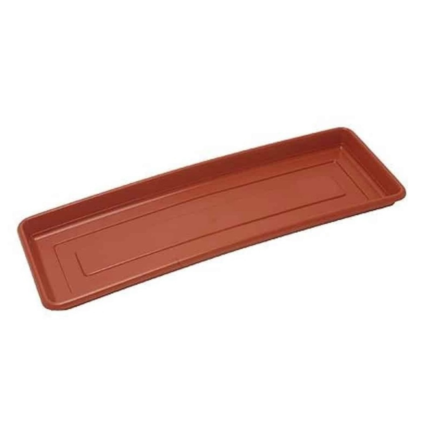 PACK X4 PLATO DE MACETA RECTANGULAR DURA KOTTA 44CM / TERRACOTA – REYPLAST - 3