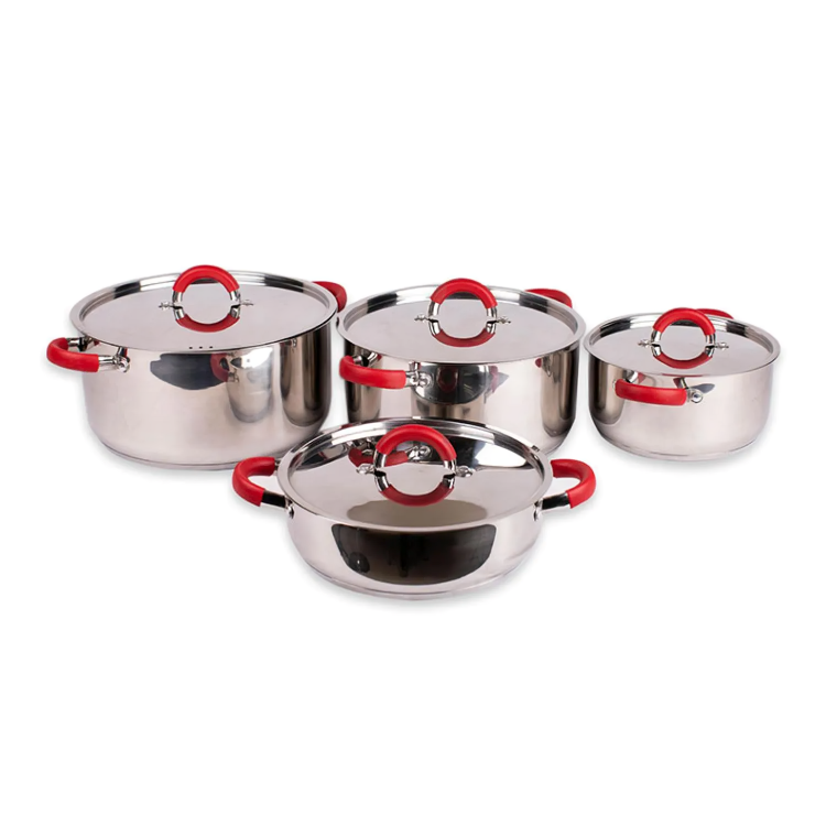BATERIA DE COCINA FAMILIAR NIZZA 8 PIEZAS – DORAL - 2